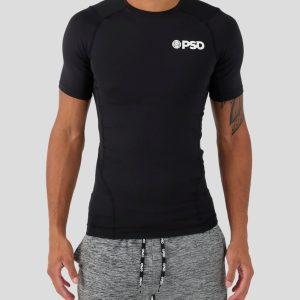 Compression Tee Short Sleeve - Black