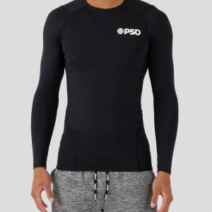 Compression Tee Long Sleeve - Black