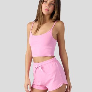 Alternative view of Bubblegum Pink Modal - Cami Sleep Set