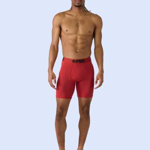 Alternative view of Luxe Modal - Metallic Red