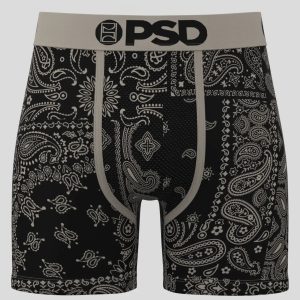 Alternative view of Khaki Paisley