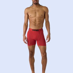 Alternative view of Luxe Modal - Metallic Red