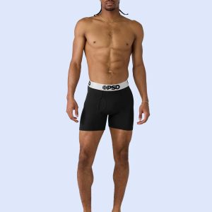 Alternative view of Luxe Modal - Black Silver