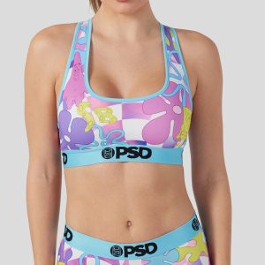 Spongebob Squarepants - Neon Check