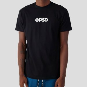 Alternative view of Core Logo Tee - Black