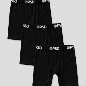 Solids 3 Pack - Black