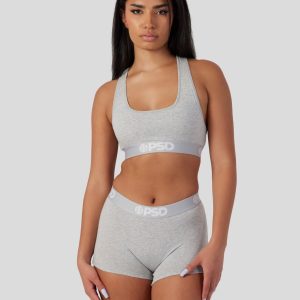 Alternative view of Modal Solids - Athletic Grey