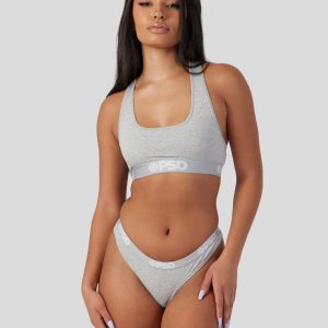 Alternative view of Modal Solids - Athletic Grey