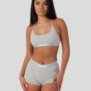 Alternative view of Modal Solids - Athletic Grey