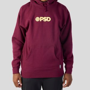 PSD Maroon Hoodie