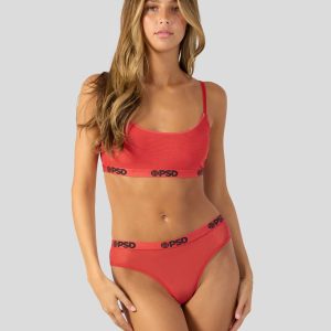 Alternative view of Mesh - Solid Red