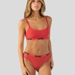 Alternative view of Mesh - Solid Red