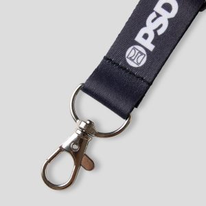 Alternative view of Black Lanyard