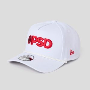 New Era x PSD Logo Hat White/Red