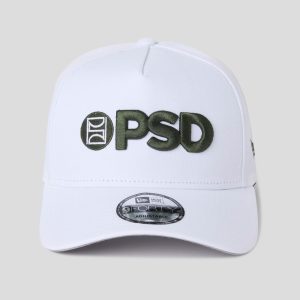 Alternative view of New Era x PSD Logo Hat White/Green