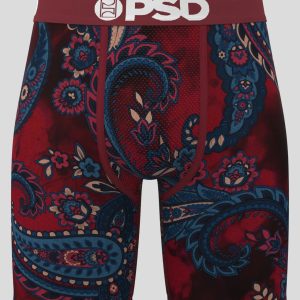 Alternative view of Bordeaux Paisley